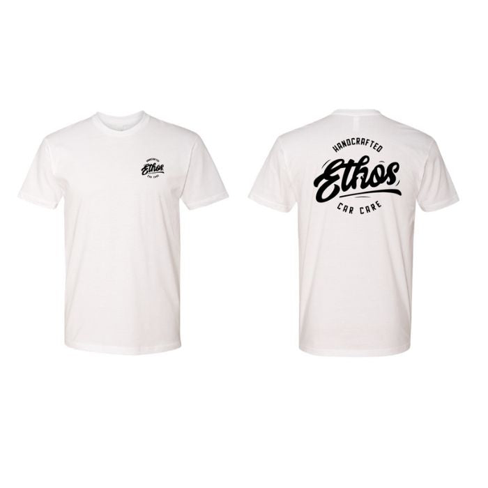 Ethos Car Care T-Shirt｜Ethos Car Care Tシャツ WHITE